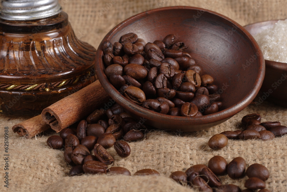 Robusta Coffee Beans at Goni Sack Robusta Coffee Beans at Goni Sack