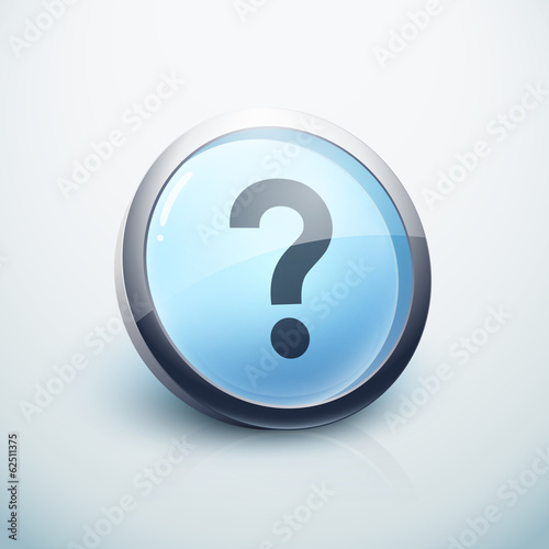 icône bouton internet question