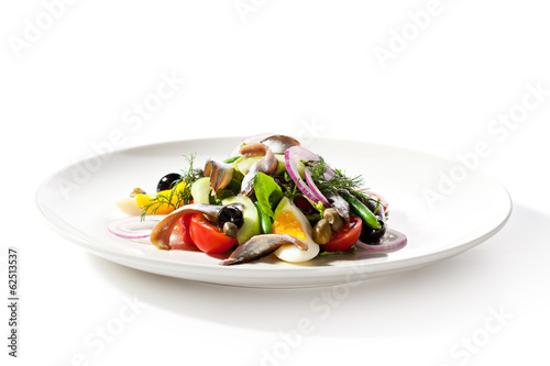 Salad with Anchovy