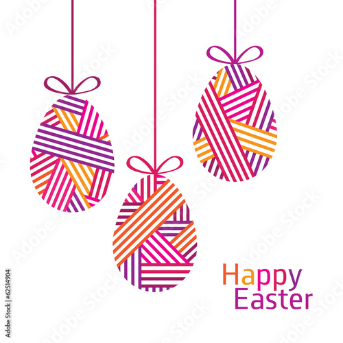 Happy Easter. Vector illustration.