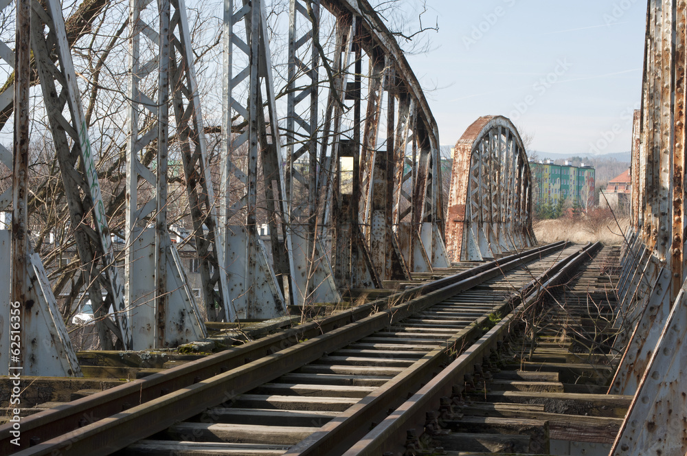 Fototapeta premium Stary mostkolejowy