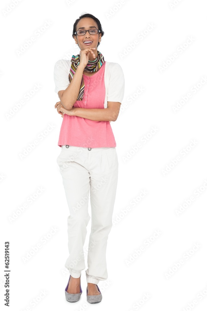 Portrait of a smiling young woman Portrait of a smiling young woman