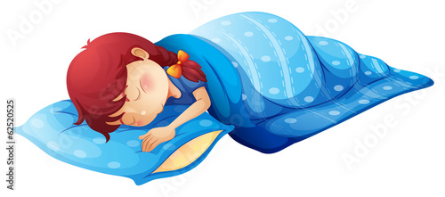 A sleeping child