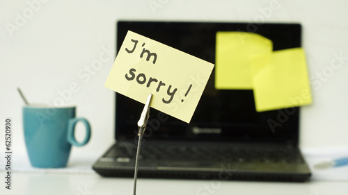 I am sorry photo