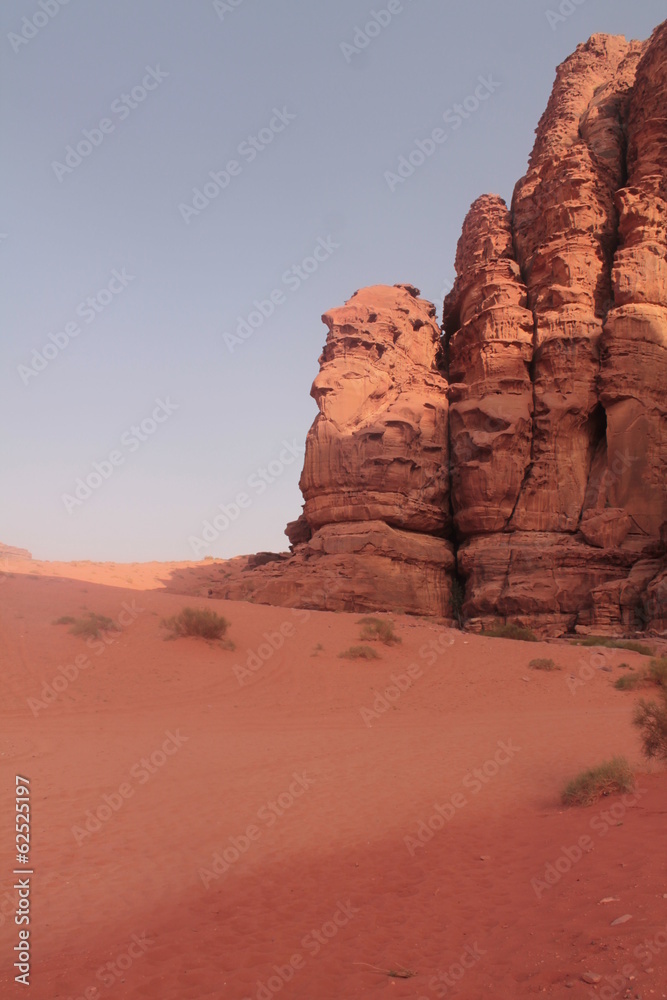 among the red rocks,desert Wadi Rum, jordan among the red rocks,desert Wadi Rum, jordan