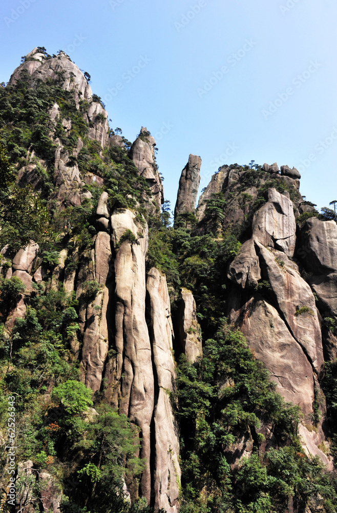 sanqingshan mountain in china