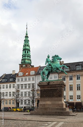 The equestrian statue of Absalon, Copenhagen
