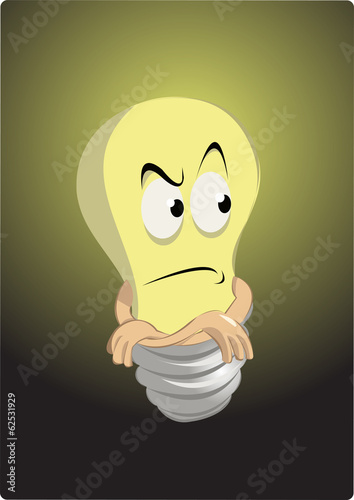 light bulb in troubles