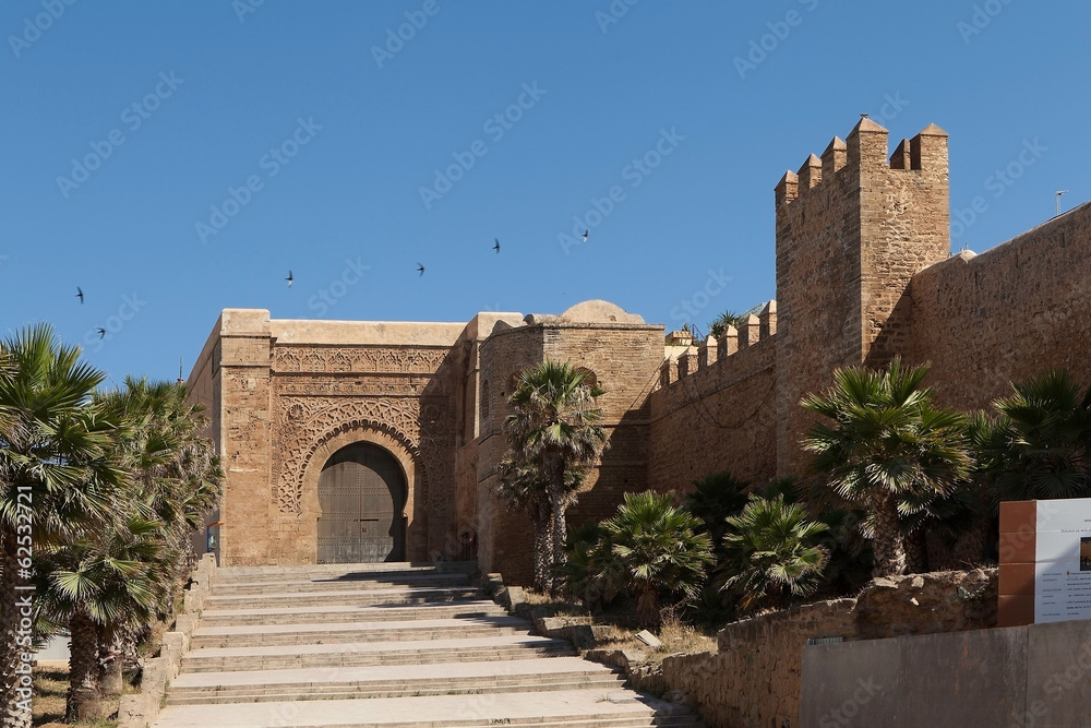Крепость - Касба Удайя ( قصبة الوداية). Рабат. Марокко
