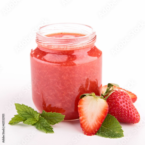 strawberry jam or dessert