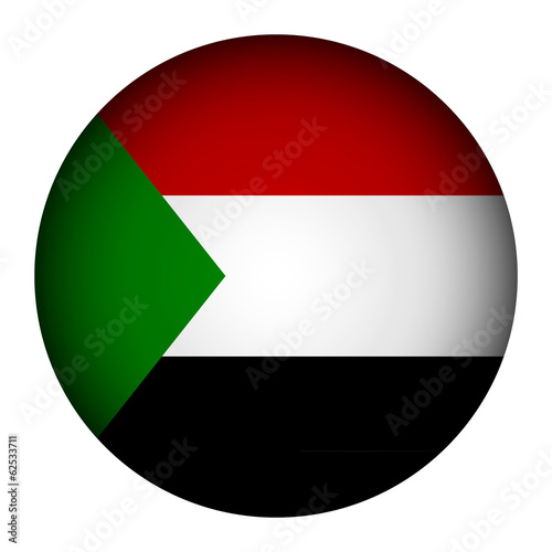 Free Download Sudan flag button. - GFXLoad