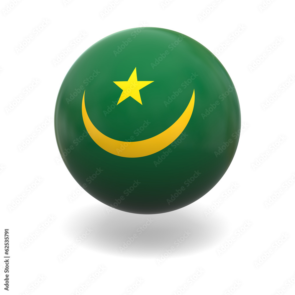 Mauritanian flag Mauritanian flag