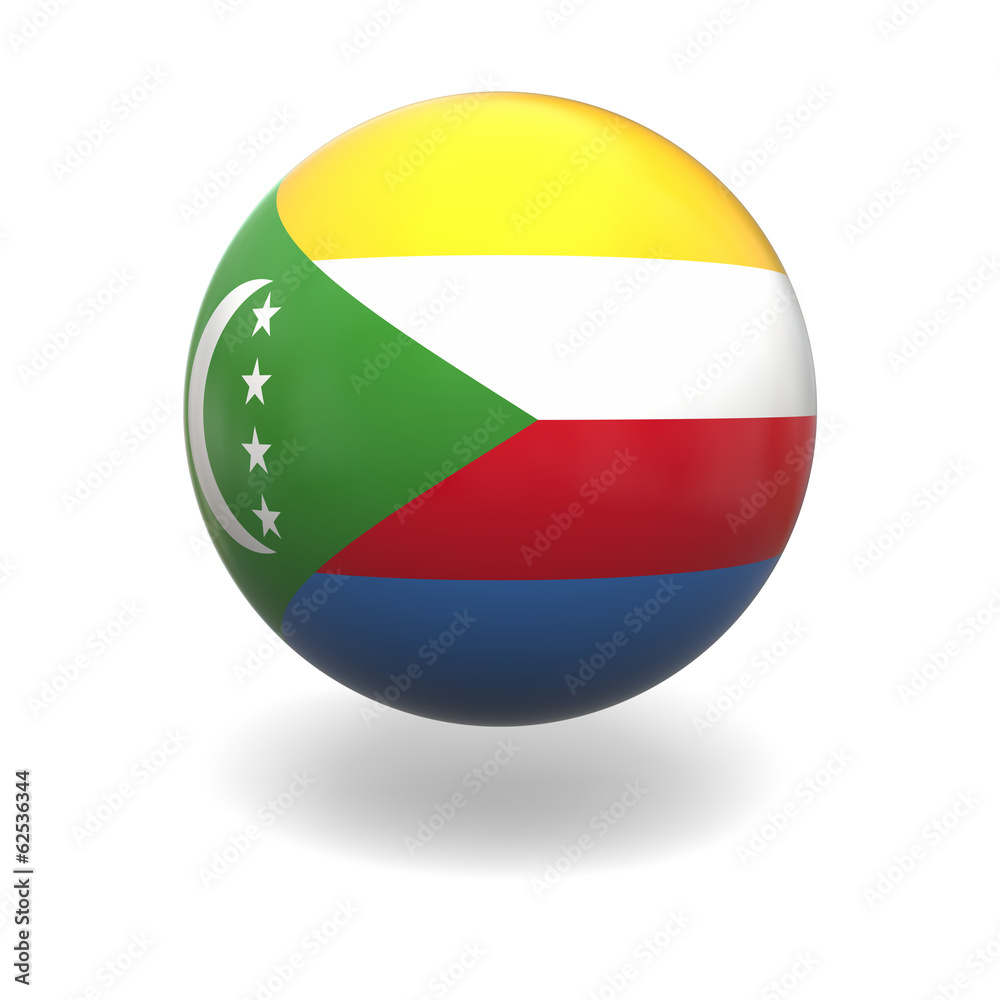Fototapeta premium Comoros flag