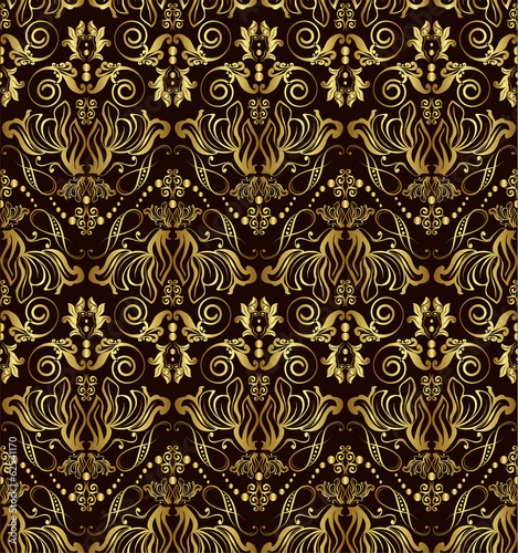 gold seamless pattern
