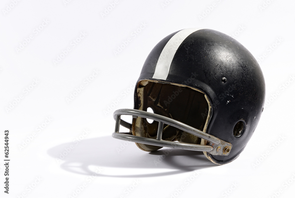 Old football helmet Old football helmet