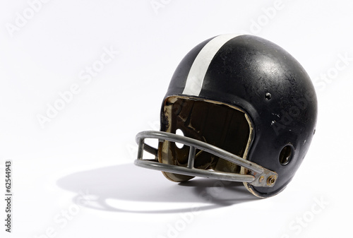 Old football helmet