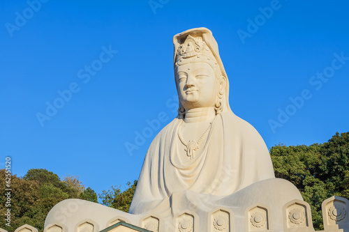 Chinese Goddess at Ryozen Kannon in Kyoto photo