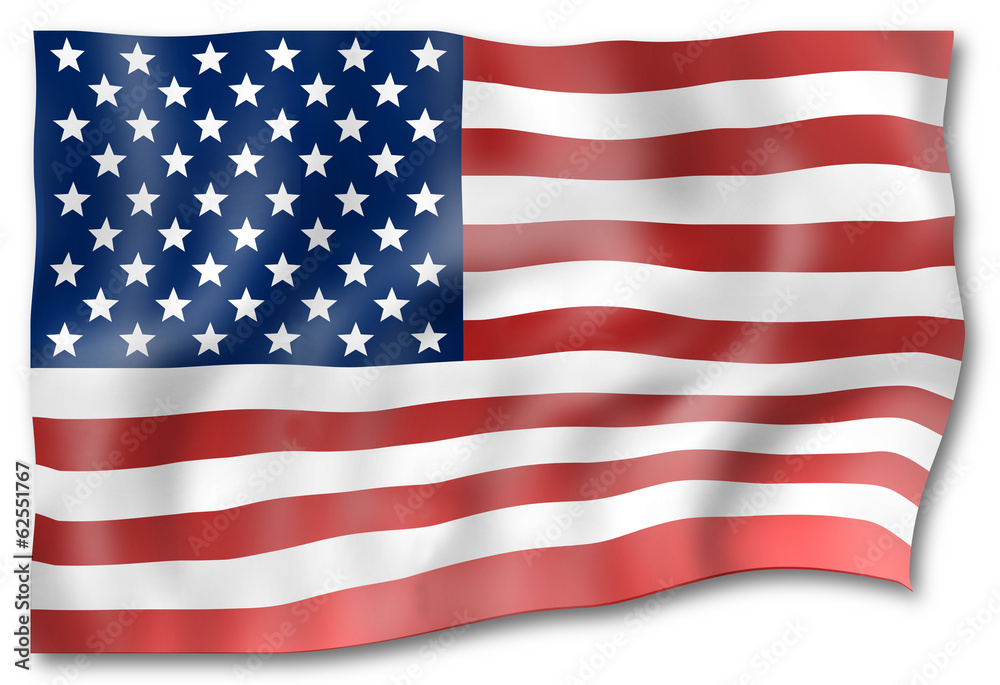 Fototapeta premium United States flag