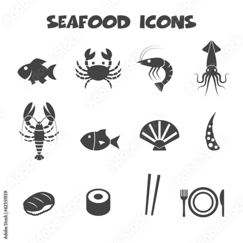 seafood icons