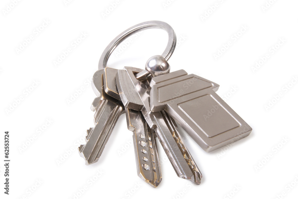 three key and keychain three key and keychain