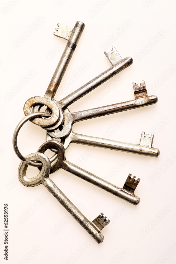 Old door keys