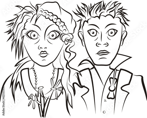 bride and groom - crisis
