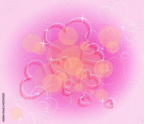 Pink hearts dream