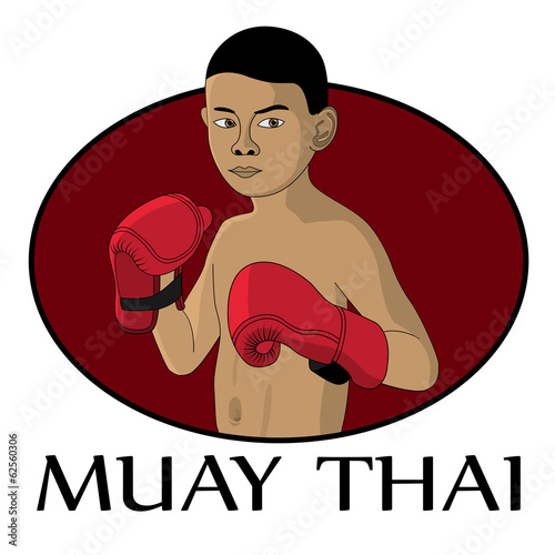muay thai kid