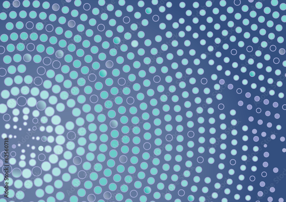 Abstract Dotted Circle Background. Abstract Dotted Circle Background.