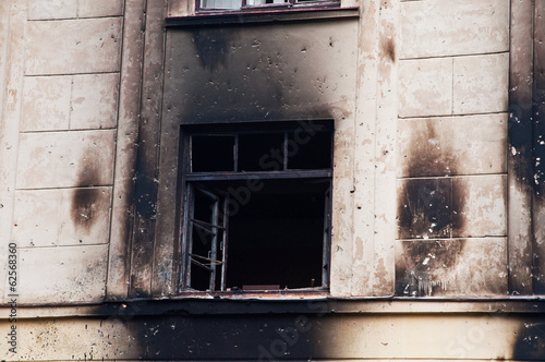 broken window