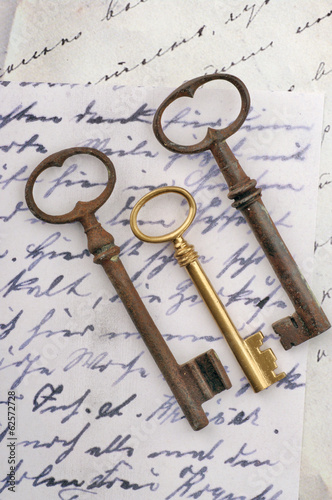 Vintage golden key © Alexey Pavluts