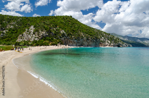 Cala Luna beach, Gulf Of Orosei, Sardinia. © nextyle