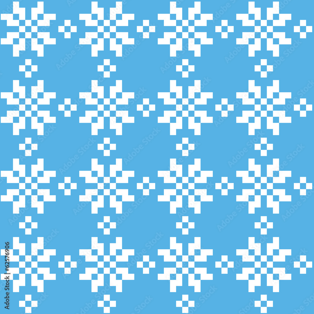 Seamless pattern with snowflakes. Seamless pattern with snowflakes.