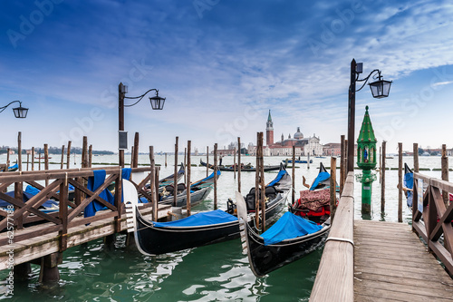 Gondoles à Venise