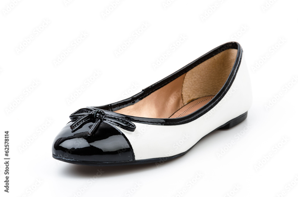 Sandal shoes isolated white background Sandal shoes isolated white background