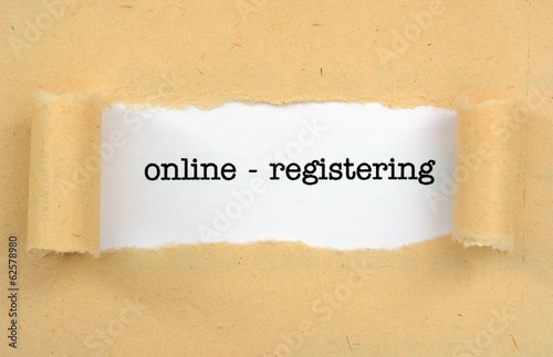 Online register