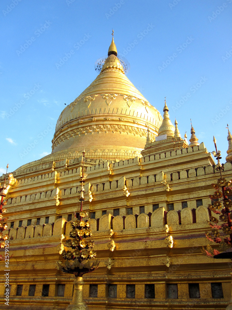Tempel in Bagan Myanmar Asien