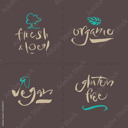 Vegetarian Collection - Calligraphy