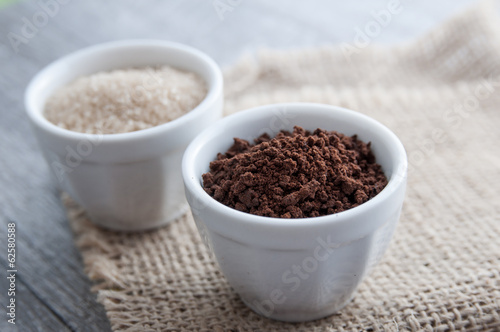 Ness coffee powder and brown sugar