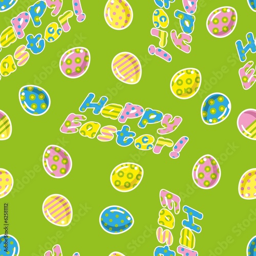 seamless easter pattern