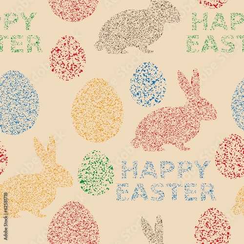 seamless easter pattern