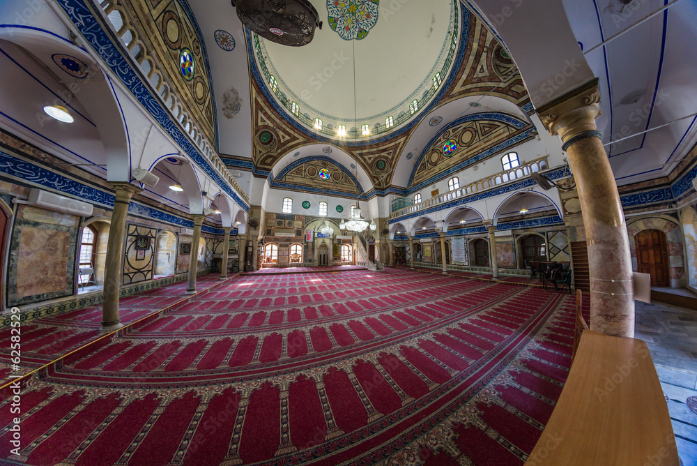 The Mosque of Jezzar Pasha - interior