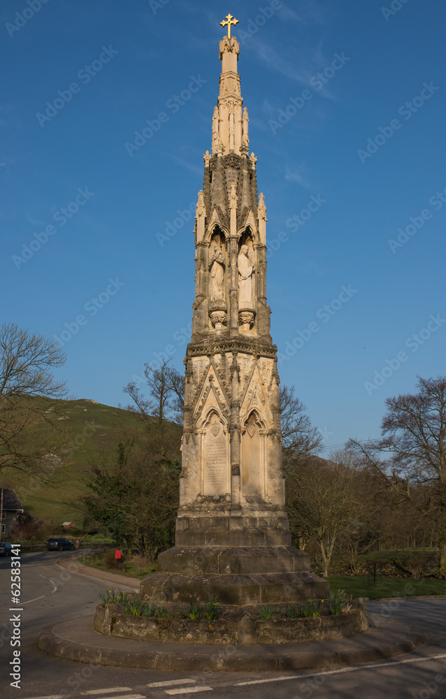 The cross at Ilam, peak didtrict national park