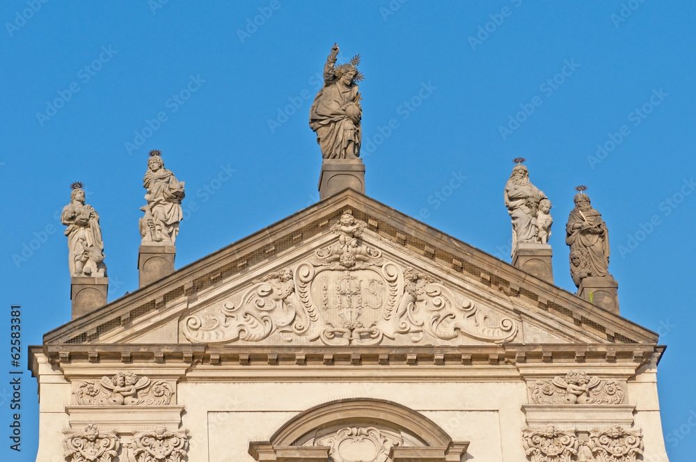 Obraz premium Saint Clement Church at Prague