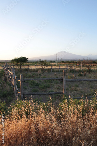 Etna dalla piana di catania