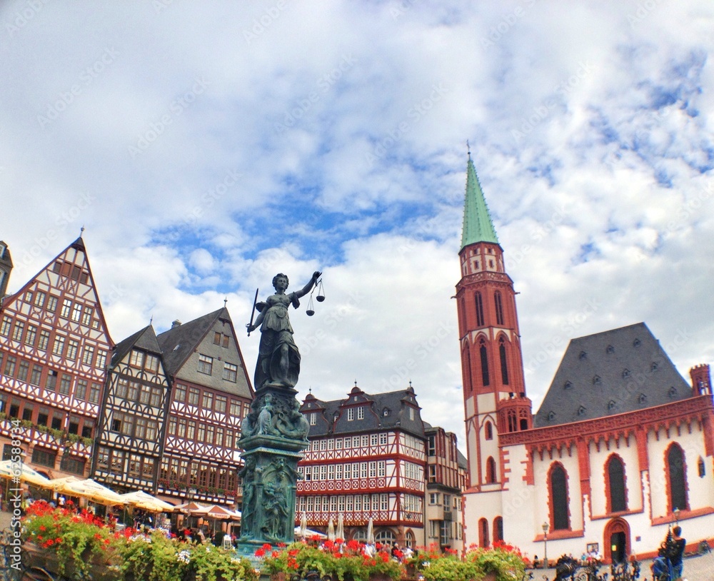 Fototapeta premium Romerberg, Germany
