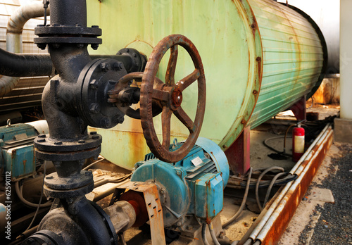 Boiler and valves