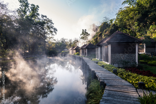 Fang Hot Spring National Park is part of Doi Pha Hom Pok Nationa