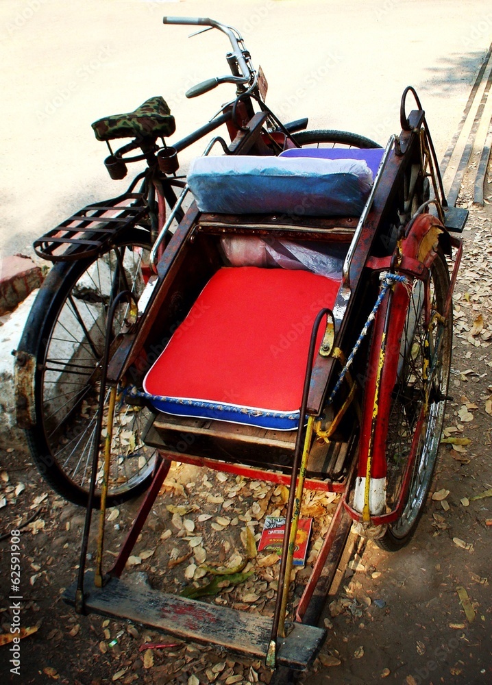 Obraz premium Tricyle in Myanmar