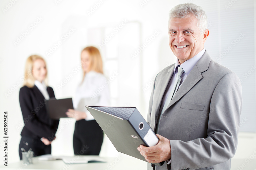Fototapeta premium Senior Businessman